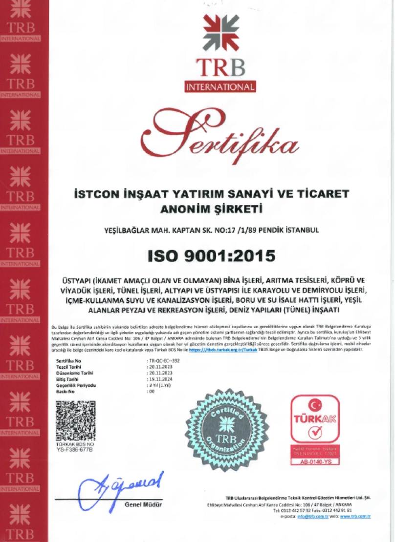 ISO BELGELERİ