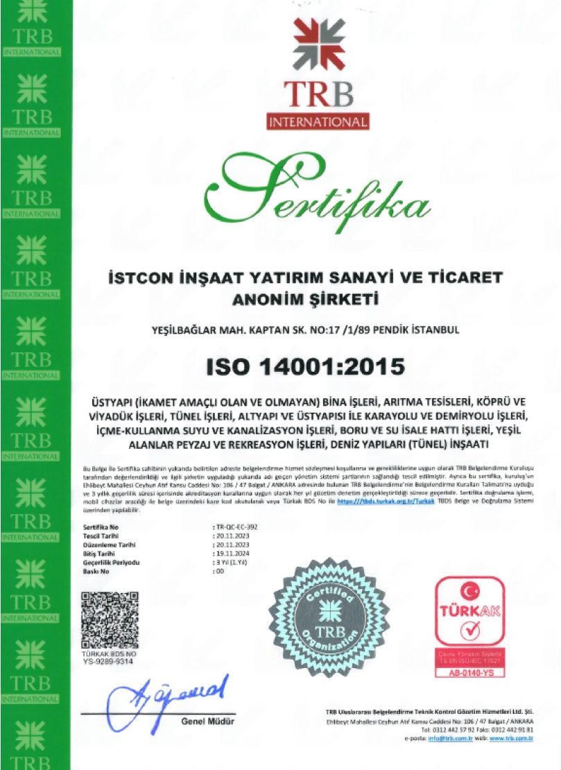 ISO BELGELERİ