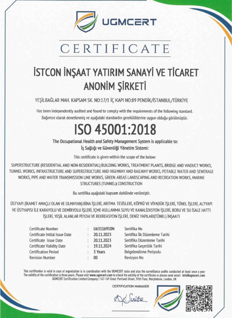 ISO BELGELERİ