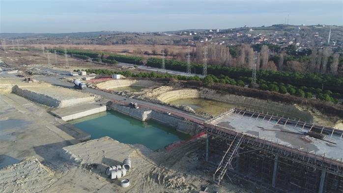 Avrupa Bölgesi Arıtma Tesisi İnşaatı