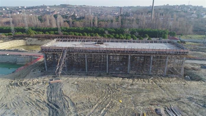 Avrupa Bölgesi Arıtma Tesisi İnşaatı