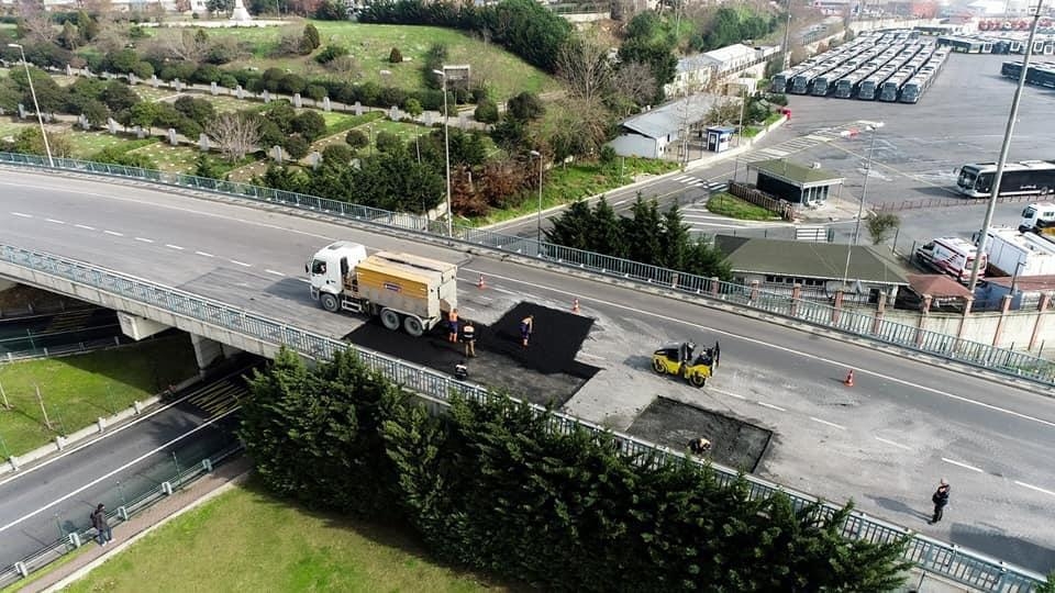 Istanbul geneli asfalt yama yapılması işi